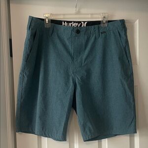 Hurley Men's Teal Hybrid Shorts